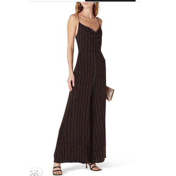 Anthropologie Yumi Kim Etta Sequined Jumpsuit Size Medium - Picture 13 of 13